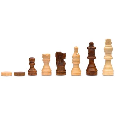 3 в 1 (шахи, шашки, нарди), поле 29х29 см CAYRO 648