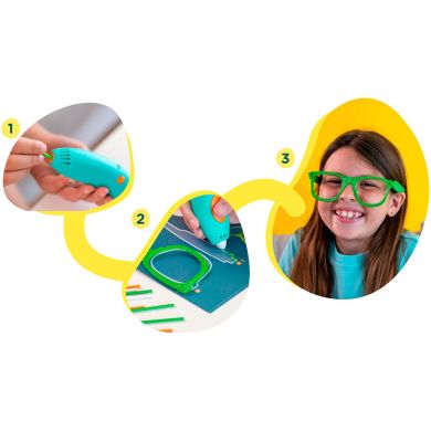 3D-ручка 3Doodler Start Plus для дитячої творчості базовий набір Креатив (72 стрижні) SPLUS