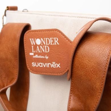 Сумка для мамы Tote, Wonderland, бежевая Suavinex 402806