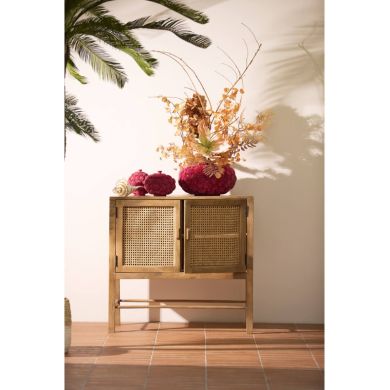 Декоративний посуд для зберігання з кришкою &Oslash;17x16 см CORAL, червоний Light&Living 5741217