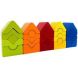 Деревянная пирамидка Cubika LD 13 25 деталей 15016, Разноцветный