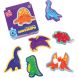 Игра развивающая пазлы магнитные Динозавры Vladi Toys VT1733-01