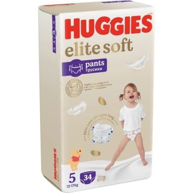 Huggies pant трусики-подгузники Elite Soft Pants 5 34x2 5029053549354 2659731