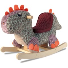 Игрушка-качели Динозавр Дигли, бело-коричневый, 12М+ Little bird told me LB3127