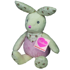 Мягкая игрушка Teddy Hermann Зайка Püppi розовая 24 см 93860