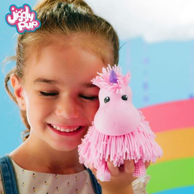 Интерактивная игрушка Jiggly Pup Волшебный Единорог Розовый JP002-WB-PI