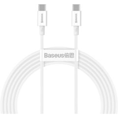 Кабель Baseus Type-C/Type-C 100W 1m CATYS-B02 белый