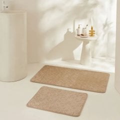 Коврик для ванной комнаты KH FIGURE 60x100+5 см, слива Karaca Home 1000162060001