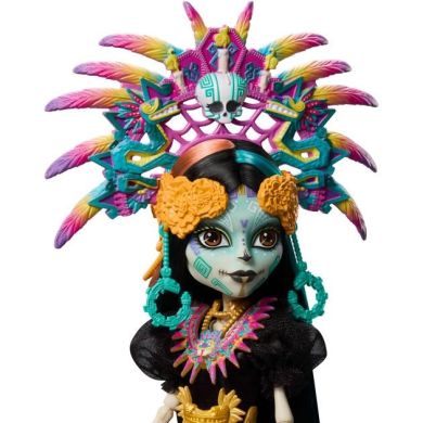 Коллекционная кукла Скелита Калавераса Dia De Muertos Monster High Skullector JDR63
