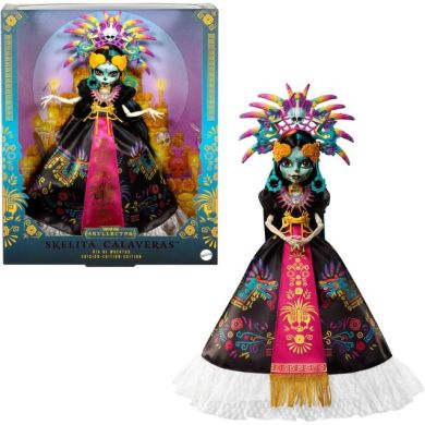 Коллекционная кукла Скелита Калавераса Dia De Muertos Monster High Skullector JDR63