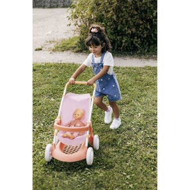 Коляска для ляльки Baby Nurse Теракотова пудра. Прогулянка, з корзиною, 18 міс.+ 7600254024