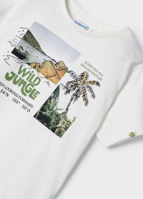 Комплект одежды для мальчика шорты, футболка кор/рук. 5F, р.98 Зеленый Mayoral 3605