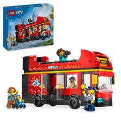 Конструктор Червоний двоповерховий екскурсійний автобус LEGO City 60407