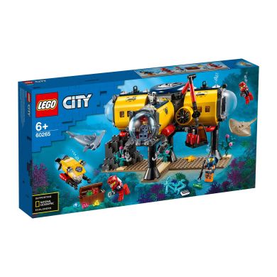 Конструктор LEGO City Океан: исследовательская база 497 деталей 60265