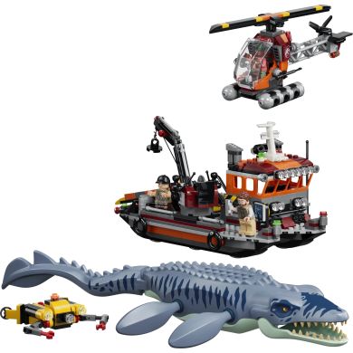 Конструктор Нападение мозазавра на лодку Lego Jurassic World 703 дет. 77983