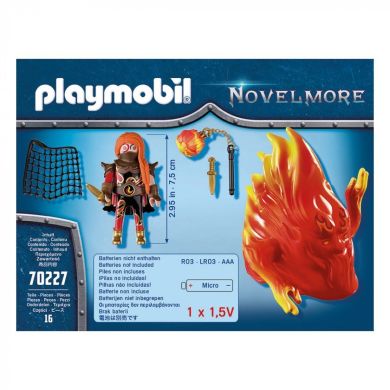 Конструктор Playmobil Призрак огня пиратов Бернхема 70227