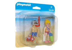 Конструктор Playmobil Відвідувачі пляжу 9449