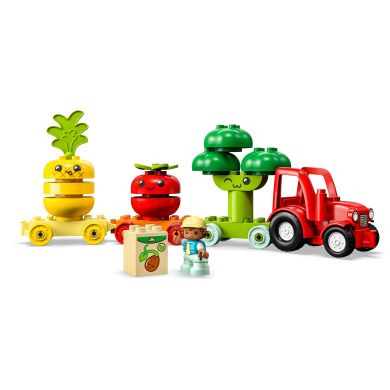 Конструктор Трактор для вирощування фруктів та овочів LEGO DUPLO 19 деталей 10982