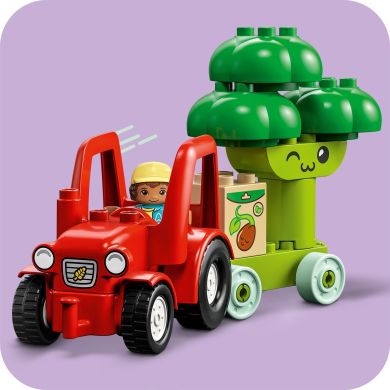 Конструктор Трактор для выращивания фруктов и овощей LEGO DUPLO 19 деталей 10982