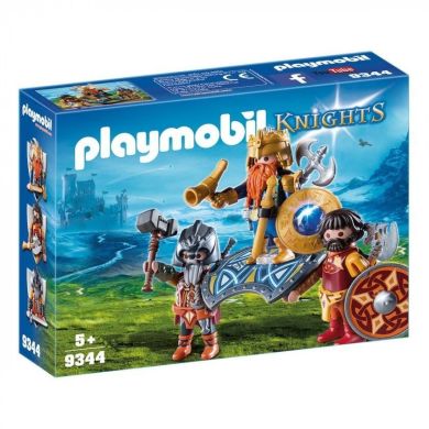 Игровой набор Playmobil Dwarf King with Guards 9344