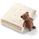 Одеяло мягкое кремовое с мишкой BabyOno 1567/01