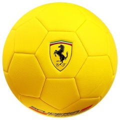 М'яч футбольний Ferrari №5 Yellow F666, 22x22x22