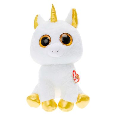 Мягкая игрушка Beanie Boo's Белый единорог Pegasus TY 36825