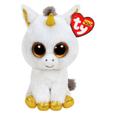 М'яка іграшка Beanie Boo's Білий єдиноріг Pegasus TY 36825