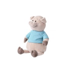 М'яка іграшка Same Toy Свинка в сорочці, 35 см THT715