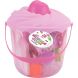 Набор Ecoiffier Десерт в ведерке с посудой и сладостями 002646, Розовый