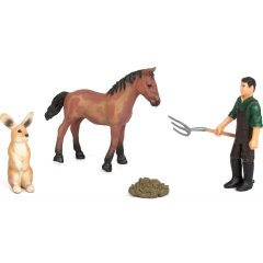 Набір іграшок тварини Ферма в асортименті KIDS TEAM Q9899-T1