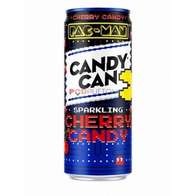 Напиток газированный Candy Can PACMAN Cherry со вкусом вишни 330мл ж/б 8718858615964