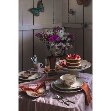 Обідня тарілка Cloudy Butterflies, Bordallo Pinheiro 30 см 65030584