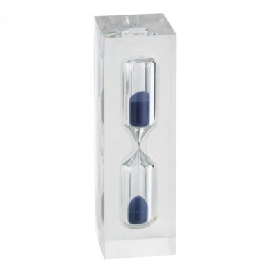 Пісочний годинник TFA в пластиковій рамі синій 3 хвилини 18600511