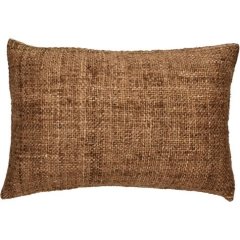 Подушка хлопок/вискоза, 60&times;40 см, коричневая AYALA POMAX 40744-BRO-15