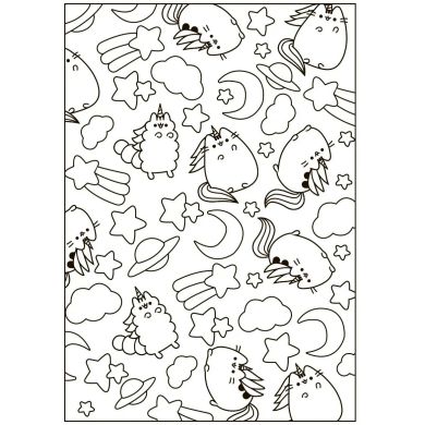 Раскраска А4 Yes Pusheen 2, стр. 12 743274