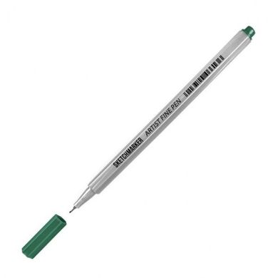 Ручка капиллярная SketchMarker ARTIST FinePen 0,4 мм зеленый лесной AFP-FGR
