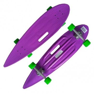 Скейт GO Travel з ручкою фіолетовий LS3609