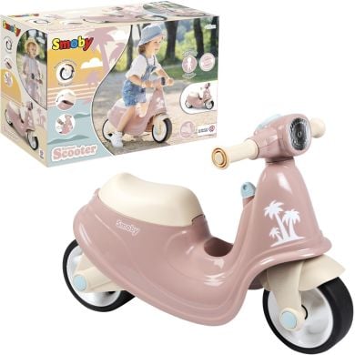 Скутер, розовая пудра, 65x34x48 см, 18 мес. + SMOBY TOYS 721008