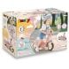 Скутер, розовая пудра, 65x34x48 см, 18 мес. + SMOBY TOYS 721008