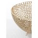 Тарелка &Oslash;38x16 см MURCIA античное золото Light&Living 6346785