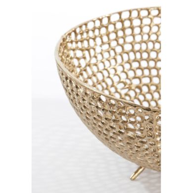 Тарелка &Oslash;38x16 см MURCIA античное золото Light&Living 6346785