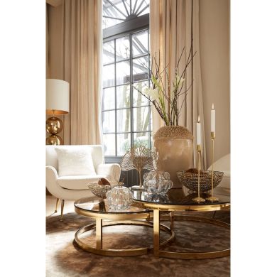 Тарелка &Oslash;38x16 см MURCIA античное золото Light&Living 6346785