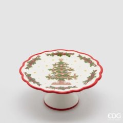 Поднос для торта на ножке xmas-tree rotondo, h.9 d.21 EDG 7800262A774