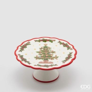 Поднос для торта на ножке xmas-tree rotondo, h.9 d.21 EDG 7800262A774