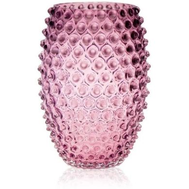 Ваза для цветов Egg Hobnail Underlay Violet, d15 3500 мл KLIMCHI 8215/23-327/27, 23