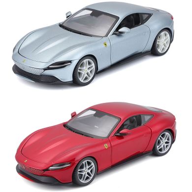 Автомодель Ferrari Roma (ассорти серый металлик, красный металлик, 1:24) Bburago 18-26029