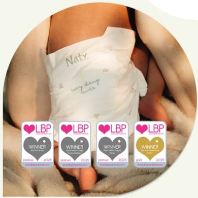 Детские подгузники BioEmbrace ТМ ECO BY NATY, размер 2 (3-6 кг), 33шт. в упаковке 7330933000208
