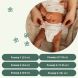 Детские подгузники BioEmbrace ТМ ECO BY NATY, размер 2 (3-6 кг), 33шт. в упаковке 7330933000208