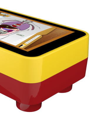 Дитячий інтерактивний стіл Think Touch Yellow & Red ATT-32